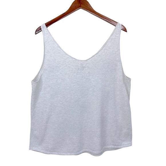 NWT  NIC + ZOE ABSTRACT ANIMAL VITAL BLUE MULTI TANK Women’s Size XL - Picture 4 of 15